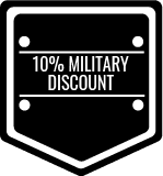 10% Military discount